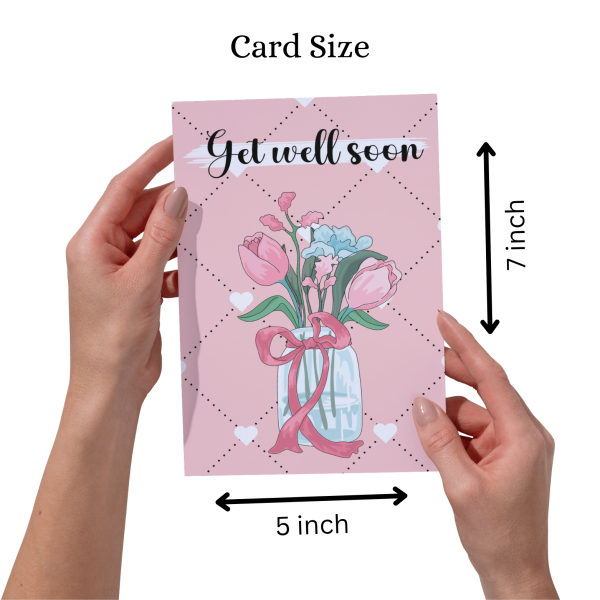 Simple Get Well Soon - Greeting Card - Image 3
