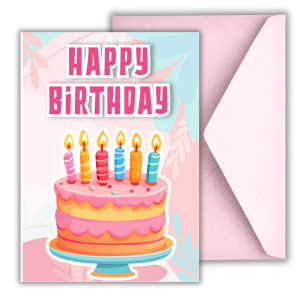 Happy Birthday Girl - Greeting Card
