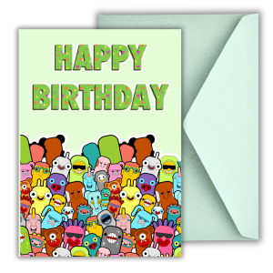 Color Me Happy – Birthday Edition Greeting Card