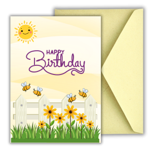 A Little Birthday Joy - Birthday Card