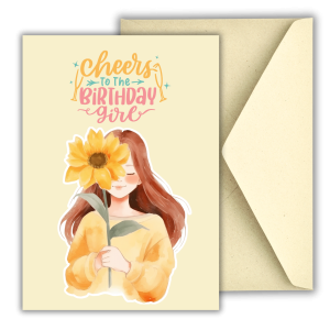 3D Sunny Sunflowers – Birthday Card