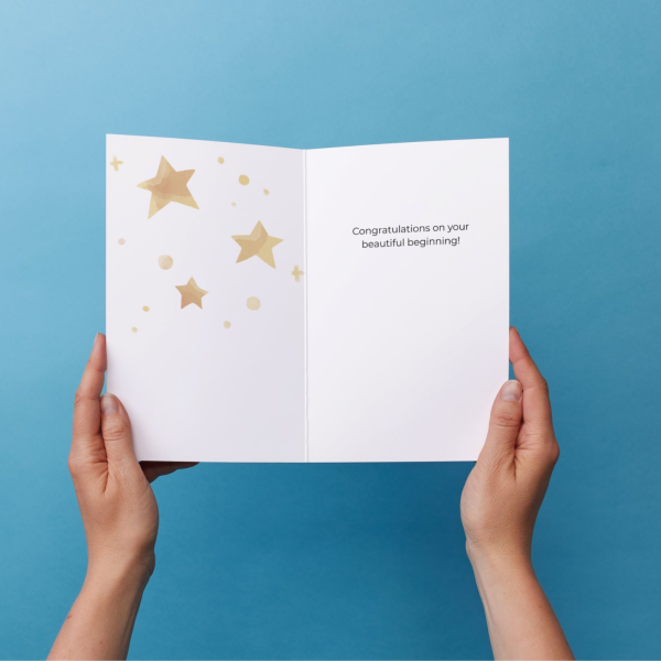 Hello Little One – Newborn Greeting Card - Image 3