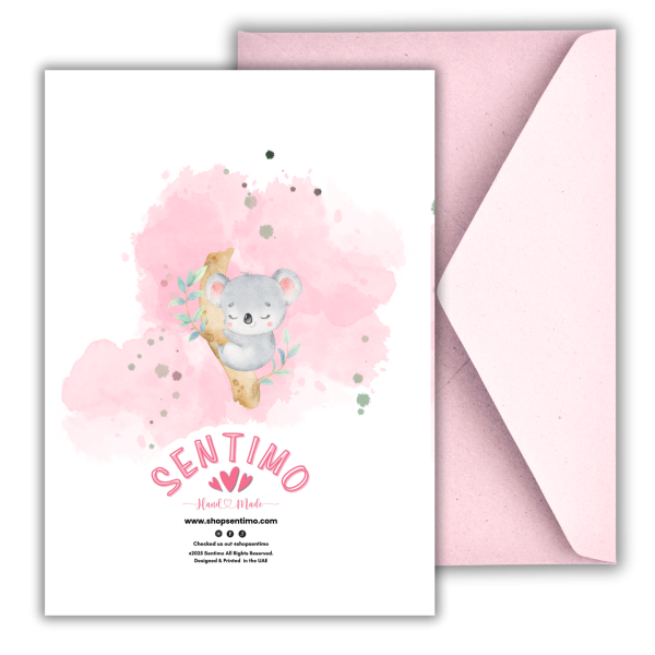 Happy Birthday – Koala Kids Greeting Card - Image 2