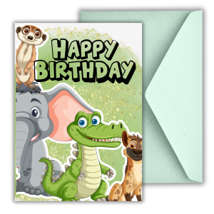Happy Birthday – Kids Greeting Card
