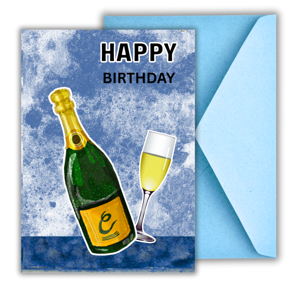 Cheers to You –Birthday Card