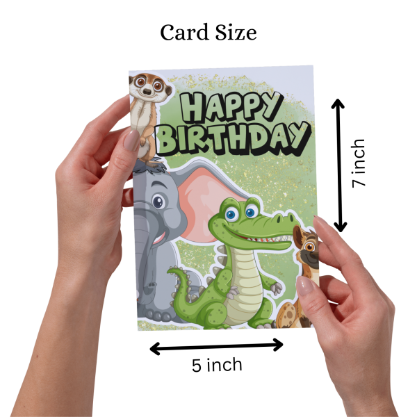 Happy Birthday – Kids Greeting Card - Image 4
