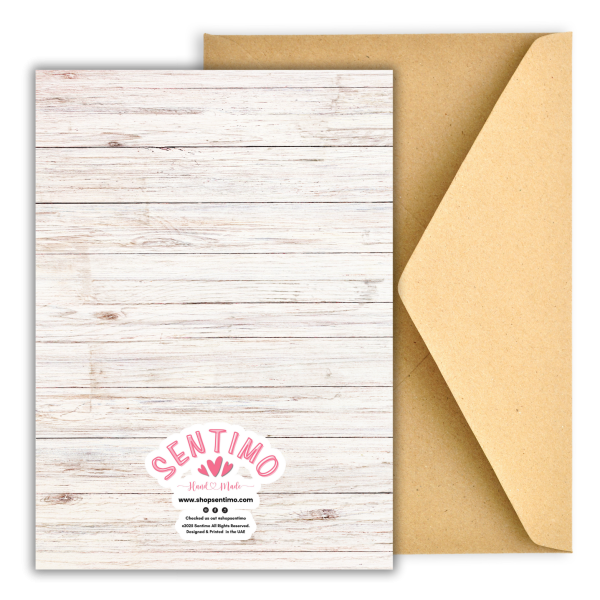 T is for Teacher - Thank You Teacher Greeting Card - Image 2