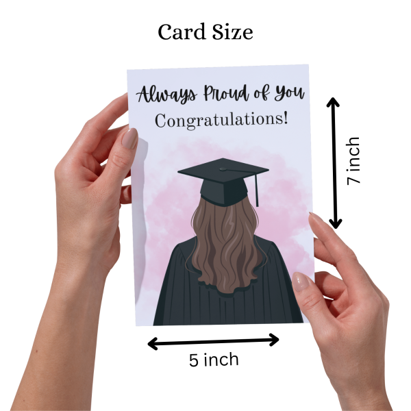 Always Proud of You - Graduation Card for Her - Image 3