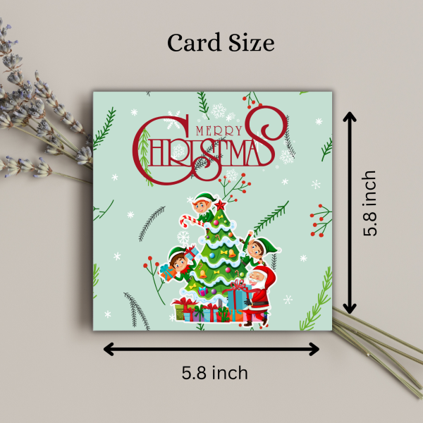 Merry Christmas – Greeting Card - Image 3