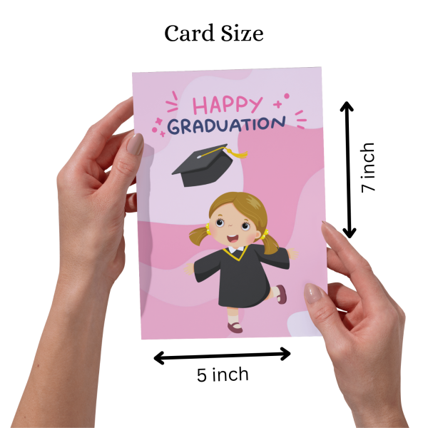 You Did It, Star! – Graduation Card for Girls - Image 3