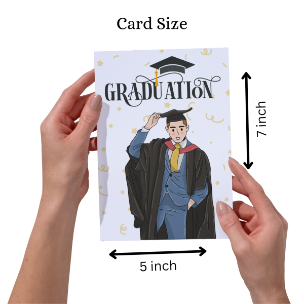 You Crushed It – Graduation Card for Him - Image 3