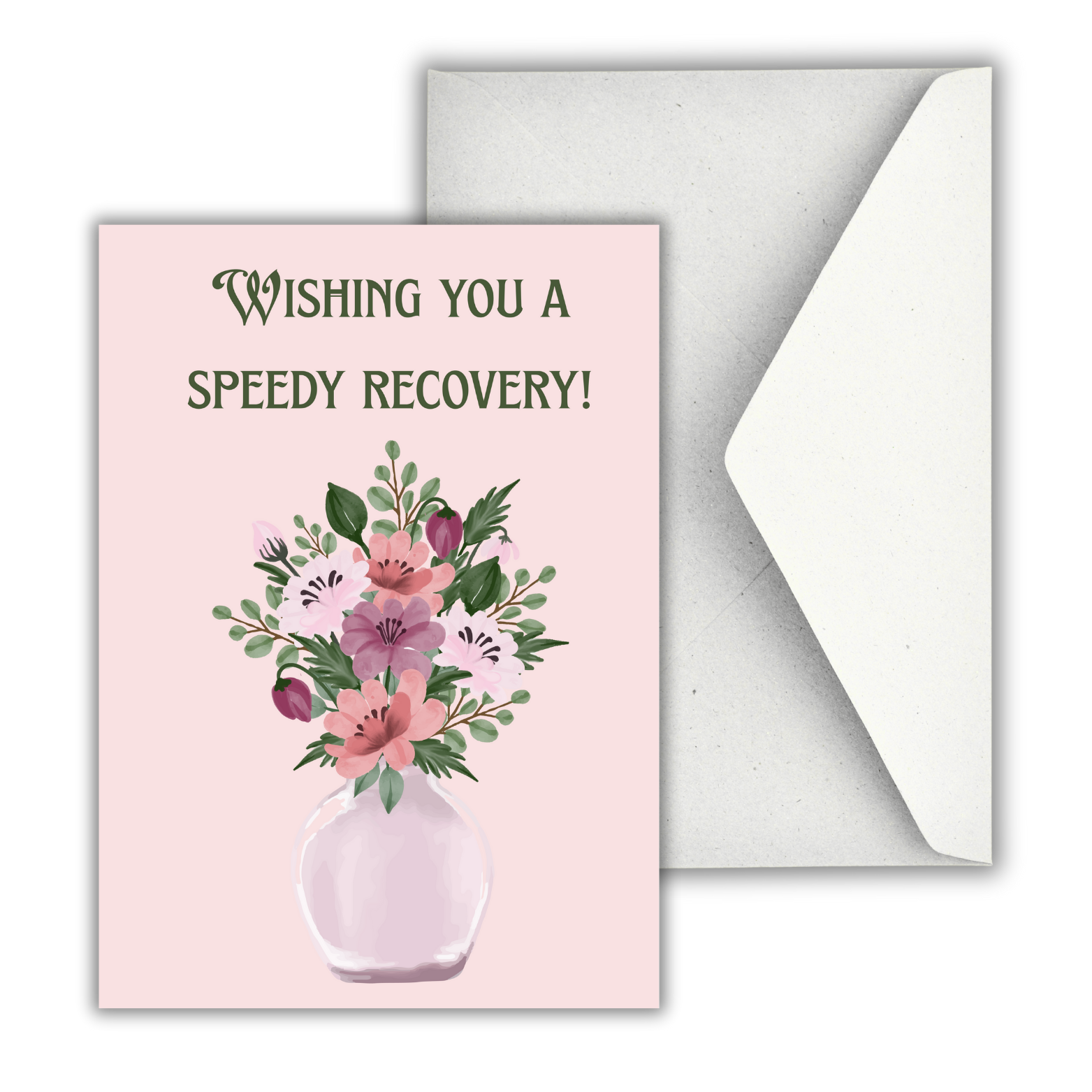 Wishing You a Speed Recovery - Get Well Soon Greeting Card