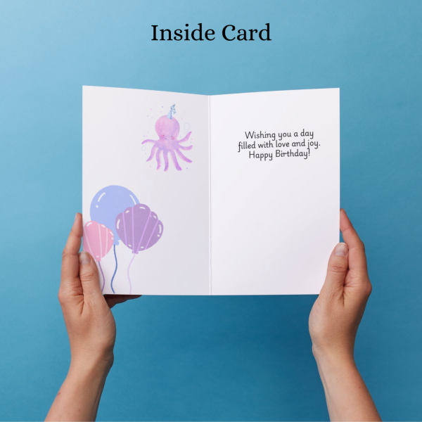 Happy Birthday – Mermaid Kids Card - Image 4