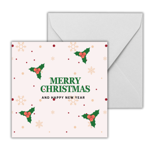 Merry Christmas & Happy New Year - Greeting Card