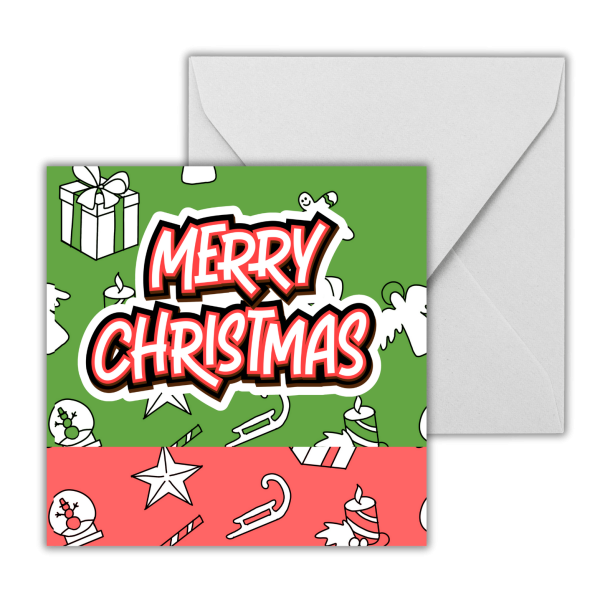 Merry Christmas & Happy New Year - Greeting Card