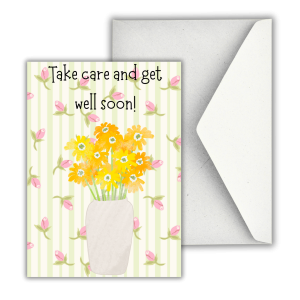 Take Care and Get Well Soon - Greeting Card