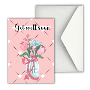 Simple Get Well Soon - Greeting Card