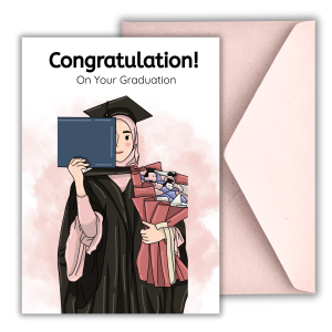 Congratulations! - Graduation Card for Her