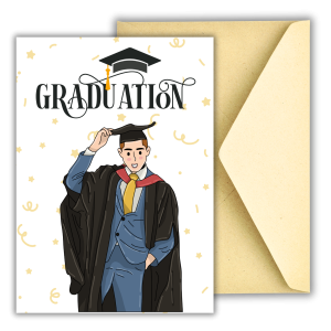 You Crushed It – Graduation Card for Him
