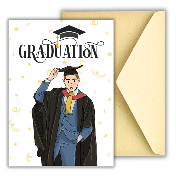 You Crushed It – Graduation Card for Him