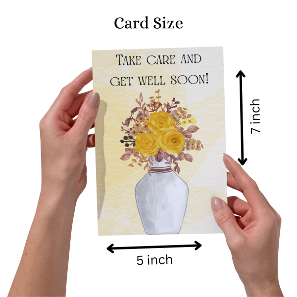 Take Care and Get Well Soon - Greeting Card - Image 3